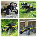 Buggy Maverick ATV CAN-AM na akumulator 4x200W 24V Żółty