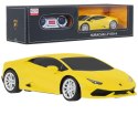 Autko R/C Lamborgihini HURACAN LP610-4 Żółty 1:24 RASTAR