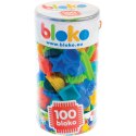 Mochtoys Klocki Wafle Jeżyki BLOKO 100 Elementów w Tubie