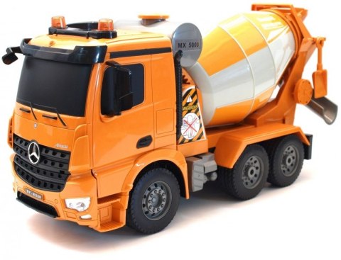 Betoniarka Mercedes-Benz Arocs 1:20 2.4GHz - POSERWISOWY (uszkodzenie mechaniczne)