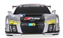 Audi R8 LMS 1:18 RTR (zasilanie na baterie AA) - srebrny