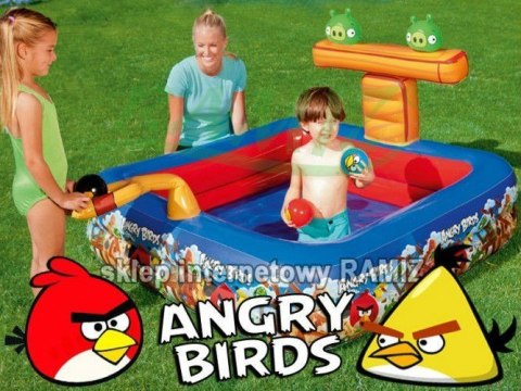 Basen Angry Birds Wyrzutnia 147/147/91cm BESTWAY