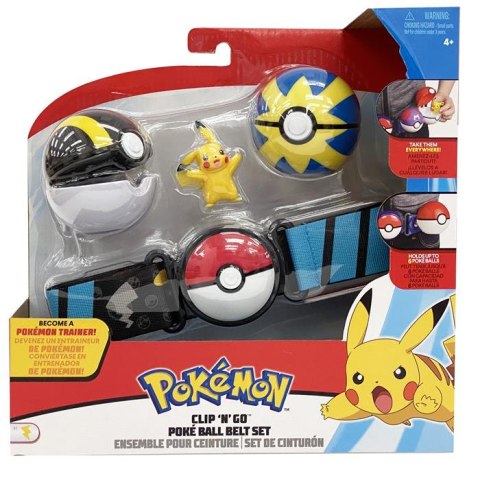 Pokemon Clip 'N' Go Poke Ball pas + figurka Pikachu