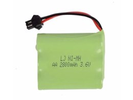 Akumulator Pakiet Bateria NIMH 3,6V 2800mAh JST SM