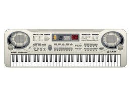 Keyboard MQ-811 Organki, 61 Klawiszy, Zasilacz, Mikrofon, USB