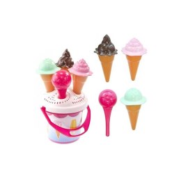 WOOPIE Sandbox Set ICE CREAM Molds Ice Cream Bucket for Sand