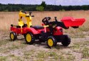 TRAKTOR NA PEDAŁY Z PRZYCZEPĄ, ŁYŻKĄ I KOPARKĄ/ TR3009