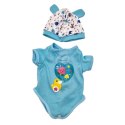 WOOPIE ROYAL Ubranko dla Lalki Zestaw Body Kaczuszka Czapeczka 43-46 cm