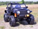 MEGA JEEP 4 SPEED DLA DZIECKA I DLA RODZICA 4x4, DO 100 kg - STEROWANIE TELEFONEM, WALIZKA - HIT/XB1118