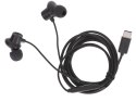 Słuchawki doszne przewodowe Type-c EP42 czarne