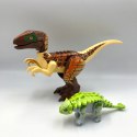 DINOZAUR WELOCIRAPTOR RYCZY KLOCKI FIGURKA 2 SZT