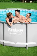 Basen Stelażowy 14FT 427x122 cm POWERSteel 6w1 BESTWAY