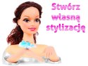 Fashion Głowa Do Stylizacji Brunetka