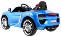 Auto na akumulator Roadster Baldachim Niebieski