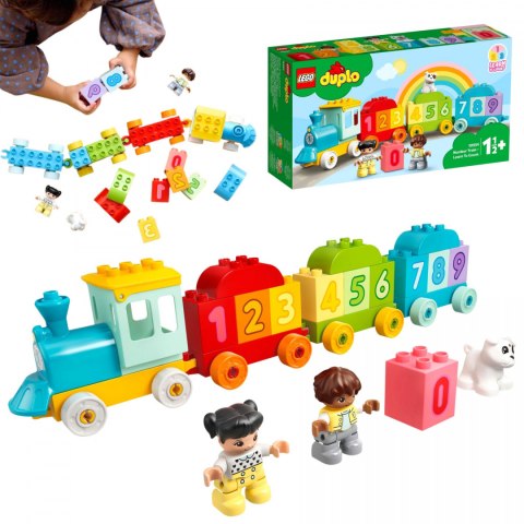 LEGO DUPLO POCIĄG Z CYFERKAMI NAUKA LICZENIA 10954