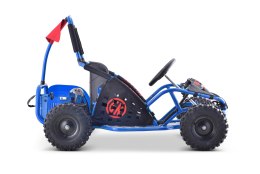 Buggy Kart Fast Dragon na akumulator 48V 1000W Niebieski