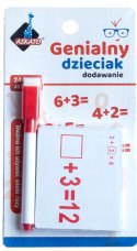 GENIALNY DZIECIAK FISZKI MATEMATYCZNE DODAWANIE