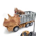 WOOPIE Remote Control Car RC Dinosaur Brown + Figurine