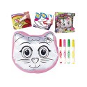 WOOPIE ART&FUN Painting Set Kitty Backpack Cushion