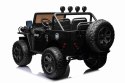 Jeep Retro Wojskowy POWER 4x200W 24V na akumulator 3-osobowy