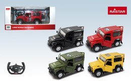 Autko R/C Land Rover Defender 1:14 RASTAR Zielony