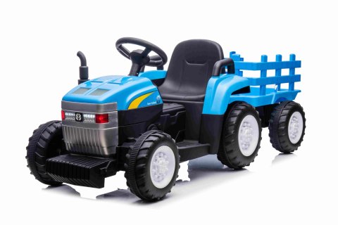 Traktor Z Przyczepą New Holland T7 Niebieski