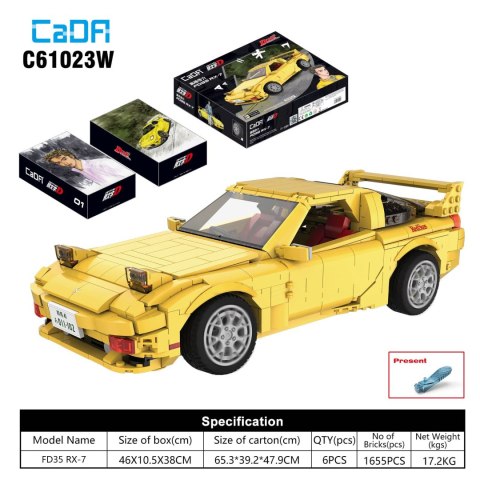 Klocki Auto FD35 RX-7 1655el. EE