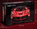 Klocki R/C Autko Sportowe Hypercar Czerwone EE