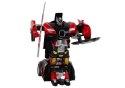 Zestaw 2w1 Auto Robot Transformers Czerwony Pomarańczowy HXSY03