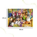 CASTORLAND Puzzle 70 elementów Playful Pets - Zabawne zwierzęta 5+
