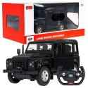 Autko R/C Land Rover Defender 1:14 RASTAR Czarny