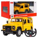 Autko R/C Land Rover Defender 1:14 RASTAR Żółty