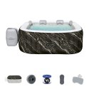 Lay-Z-Spa Hawaii AirJet Jacuzzi Black Marble BESTWAY