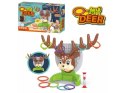 Gra Zręcznościowa Rzucanie Obręczy Ringo, Jelonek + Obręcze,  Deer Ring Game