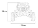 Pojazd Buggy ATV Defend 4x4 Niebieski