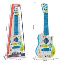 WOOPIE Gitara Akustyczna dla Dzieci Niebieska 55 cm