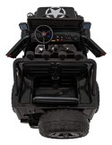Jeep Retro Wojskowy POWER 4x200W 24V na akumulator 3-osobowy