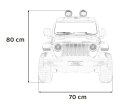 Pojazd Jeep Wrangler Rubicon Różowy