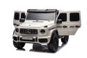 Mercedes Benz G63 AMG XXL na akumulator 4x200W 24V Biały