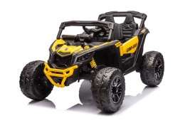 Buggy Maverick ATV CAN-AM na akumulator 4x200W 24V 7Ah Żółty