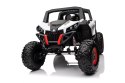 Buggy UTV-MX 2000N na akumulator Biały 24V 4x75W XMX603B