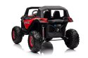 Buggy UTV-MX 2000N na akumulator Czerwony 24V 4x75W XMX603B