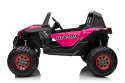 Buggy UTV-MX 2000N na akumulator Różowy 24V 4x75W XMX603B