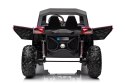 Buggy UTV-MX 2000N na akumulator Różowy 24V 4x75W XMX603B