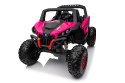 Buggy UTV-MX 2000N na akumulator Różowy 24V 4x75W XMX603B