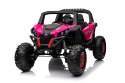 Buggy UTV-MX 2000N na akumulator Różowy 24V 4x75W XMX603B