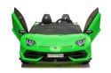 Lamborghini SVJ DRIFT dla 2 dzieci Zielony + Funkcja driftu + Pilot + MP3 LED + Wolny Start