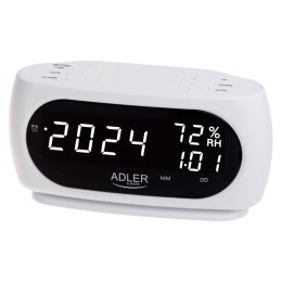 Adler AD 1186 W Zegar - Budzik z pomiarem temperat