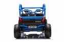 Auto Farmer Truck UTV Racing na akumulator 4x75W 24V 7Ah Niebieski + Kiper elektrycznie sterowany