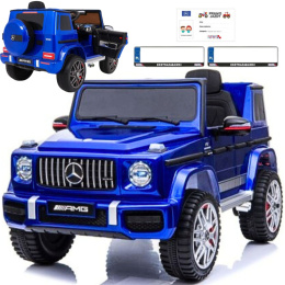 Auto na akumulator Mercedes G63 MIDI Lakierowany Niebieski